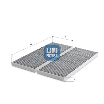 Filter, Innenraumluft UFI 54.531.00 Bild Filter, Innenraumluft UFI 54.531.00