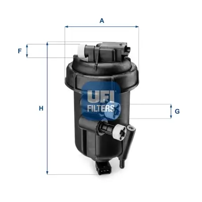 Kraftstofffilter UFI 55.108.00