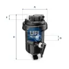 Kraftstofffilter UFI 55.108.00