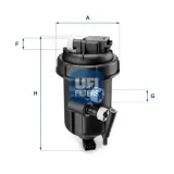 Kraftstofffilter UFI 55.108.00