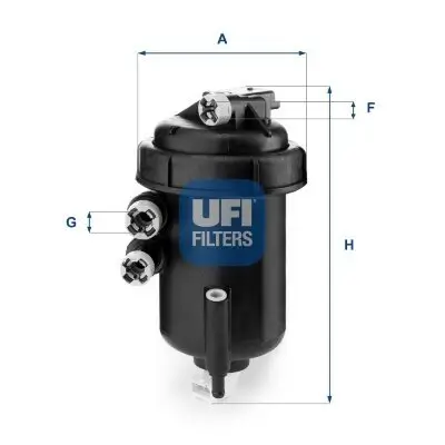 Kraftstofffilter UFI 55.127.00