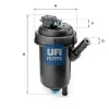 Kraftstofffilter UFI 55.139.00