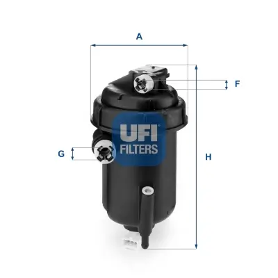 Kraftstofffilter UFI 55.143.00 Bild Kraftstofffilter UFI 55.143.00