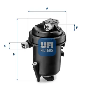 Kraftstofffilter UFI 55.144.00 Bild Kraftstofffilter UFI 55.144.00