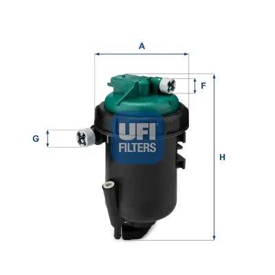 Kraftstofffilter UFI 55.181.00 Bild Kraftstofffilter UFI 55.181.00