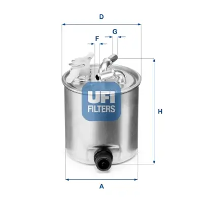 Kraftstofffilter UFI 55.392.00 Bild Kraftstofffilter UFI 55.392.00