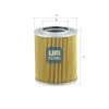 Filter, Arbeitshydraulik UFI 82.154.00