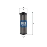 Filter, Arbeitshydraulik UFI 83.071.00