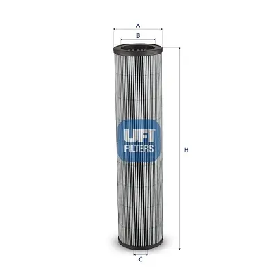 Filter, Arbeitshydraulik UFI 83.100.00 Bild Filter, Arbeitshydraulik UFI 83.100.00