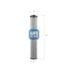 Filter, Arbeitshydraulik UFI 83.135.00