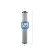 Filter, Arbeitshydraulik UFI 83.135.00
