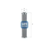 Filter, Arbeitshydraulik UFI 85.191.00