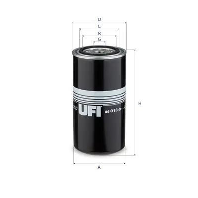 Ölfilter UFI 86.013.00 Bild Ölfilter UFI 86.013.00