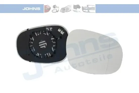 Spiegelglas, Außenspiegel rechts JOHNS 20 09 38-83 Bild Spiegelglas, Außenspiegel rechts JOHNS 20 09 38-83