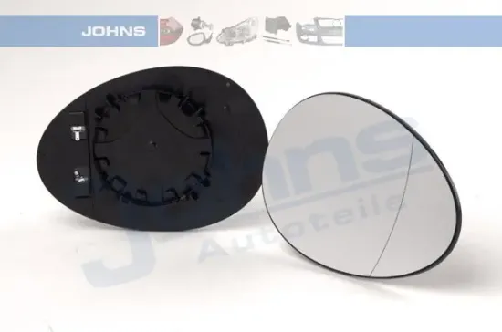 Spiegelglas, Außenspiegel rechts JOHNS 20 52 38-81 Bild Spiegelglas, Außenspiegel rechts JOHNS 20 52 38-81
