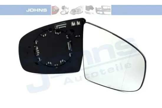 Spiegelglas, Außenspiegel rechts JOHNS 20 74 38-83 Bild Spiegelglas, Außenspiegel rechts JOHNS 20 74 38-83