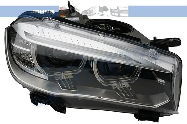 Hauptscheinwerfer rechts JOHNS 20 75 10-1