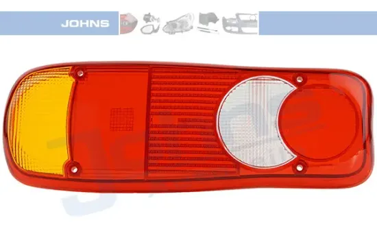 Lichtscheibe, Heckleuchte links rechts JOHNS 30 44 87-51 Bild Lichtscheibe, Heckleuchte links rechts JOHNS 30 44 87-51
