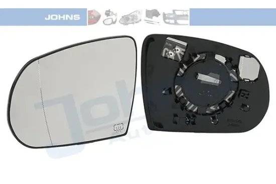 Spiegelglas, Außenspiegel links JOHNS 31 25 37-81 Bild Spiegelglas, Außenspiegel links JOHNS 31 25 37-81
