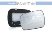 Spiegelglas, Außenspiegel links JOHNS 32 02 37-80