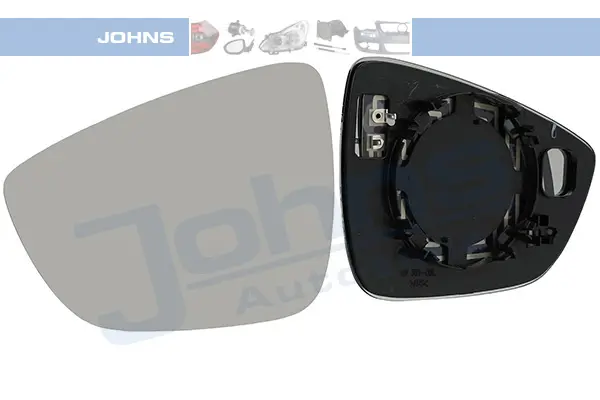 Spiegelglas, Außenspiegel links JOHNS 32 25 37-81