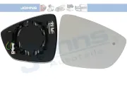 Spiegelglas, Außenspiegel rechts JOHNS 32 25 38-83