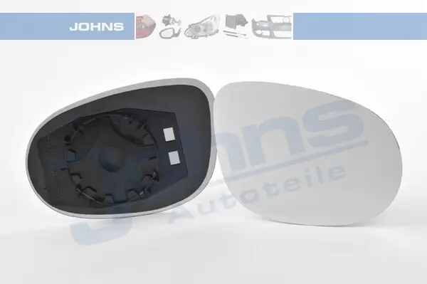 Spiegelglas, Außenspiegel rechts JOHNS 32 52 38-80