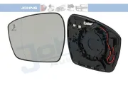 Spiegelglas, Außenspiegel links JOHNS 32 76 37-83