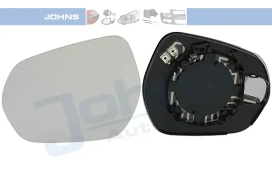 Spiegelglas, Außenspiegel links JOHNS 33 10 37-81 Bild Spiegelglas, Außenspiegel links JOHNS 33 10 37-81