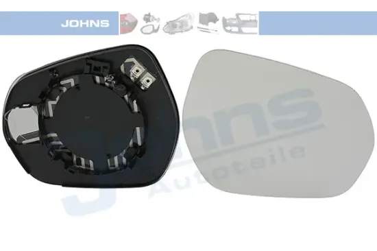Spiegelglas, Außenspiegel rechts JOHNS 33 10 38-81 Bild Spiegelglas, Außenspiegel rechts JOHNS 33 10 38-81