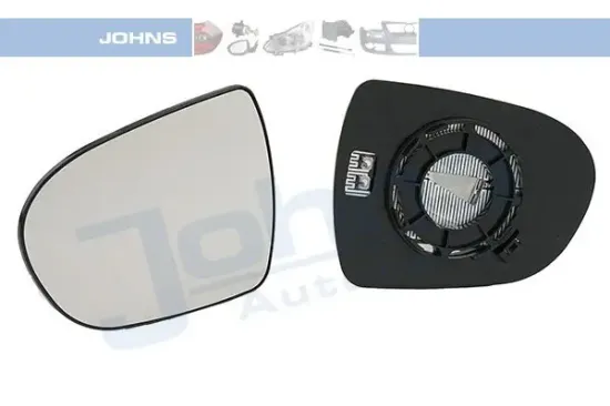 Spiegelglas, Außenspiegel links JOHNS 39 41 37-81 Bild Spiegelglas, Außenspiegel links JOHNS 39 41 37-81