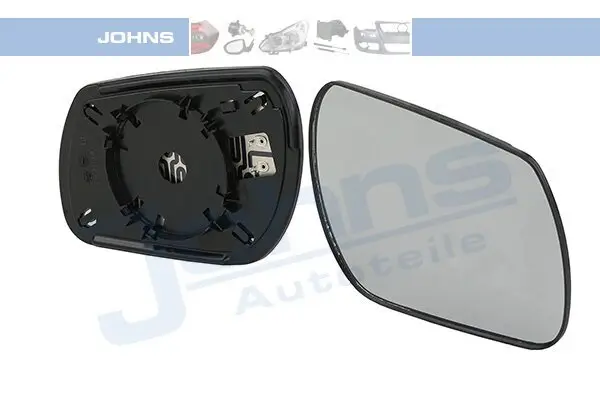 Spiegelglas, Außenspiegel rechts JOHNS 45 08 38-81