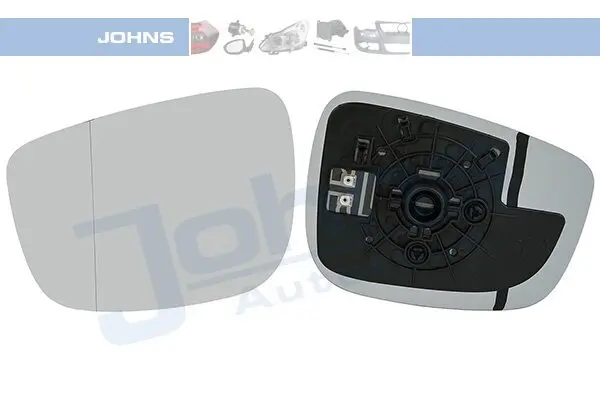 Spiegelglas, Außenspiegel links JOHNS 45 83 37-86