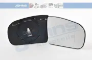 Spiegelglas, Außenspiegel rechts JOHNS 50 15 38-85
