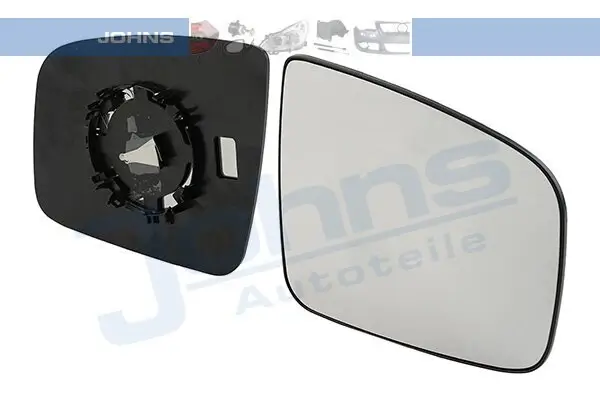 Spiegelglas, Außenspiegel rechts JOHNS 50 42 38-82