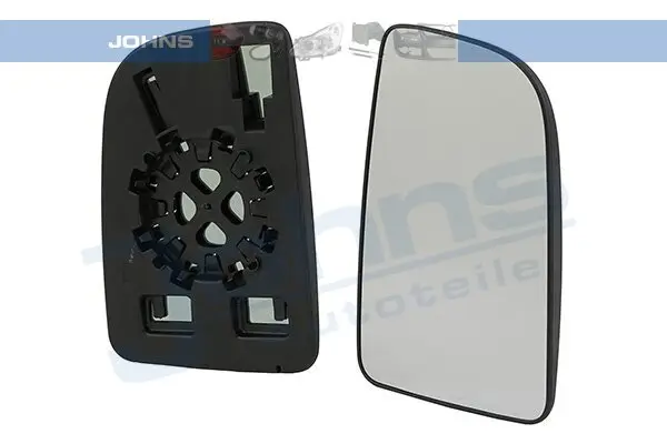 Spiegelglas, Außenspiegel rechts JOHNS 50 65 38-80
