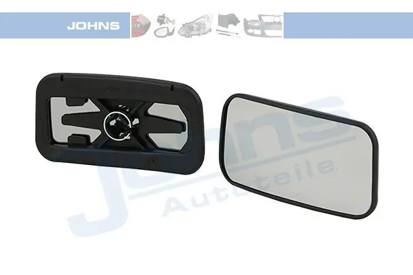 Spiegelglas, Außenspiegel rechts JOHNS 50 65 38-82