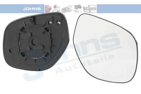 Spiegelglas, Außenspiegel rechts JOHNS 52 56 38-82 Bild Spiegelglas, Außenspiegel rechts JOHNS 52 56 38-82
