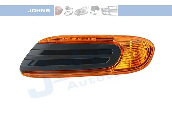 Blinkleuchte vorne links seitlicher Einbau JOHNS 53 54 21-1