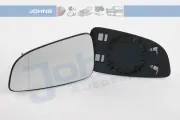 Spiegelglas, Außenspiegel links JOHNS 55 09 37-80