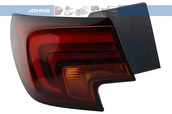 Heckleuchte links JOHNS 55 11 87-2