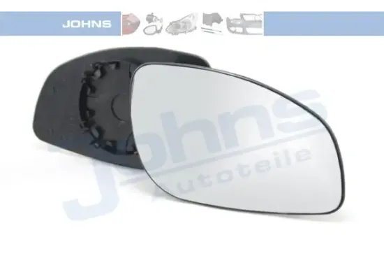 Spiegelglas, Außenspiegel rechts JOHNS 55 16 38-81 Bild Spiegelglas, Außenspiegel rechts JOHNS 55 16 38-81