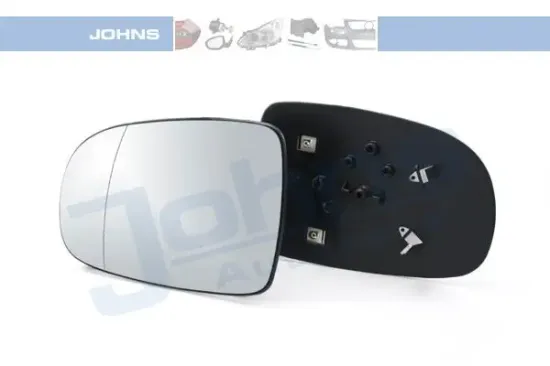 Spiegelglas, Außenspiegel links JOHNS 55 56 37-81 Bild Spiegelglas, Außenspiegel links JOHNS 55 56 37-81