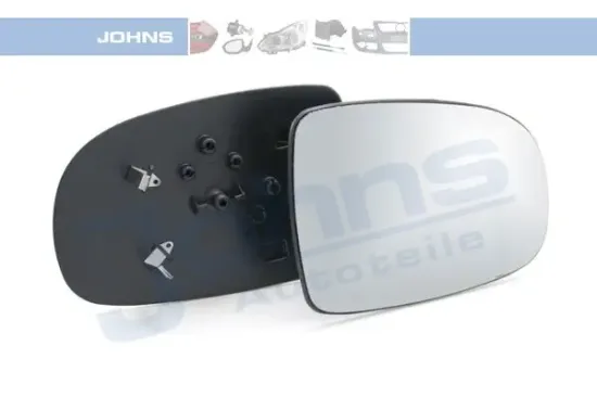 Spiegelglas, Außenspiegel rechts JOHNS 55 56 38-80 Bild Spiegelglas, Außenspiegel rechts JOHNS 55 56 38-80