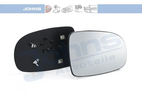 Spiegelglas, Außenspiegel rechts JOHNS 55 56 38-81