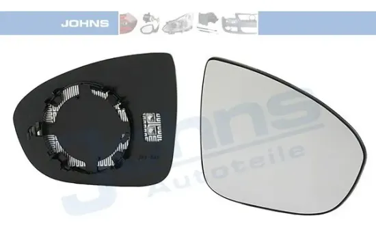 Spiegelglas, Außenspiegel rechts JOHNS 55 66 38-81 Bild Spiegelglas, Außenspiegel rechts JOHNS 55 66 38-81