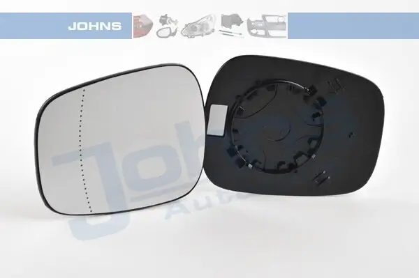 Spiegelglas, Außenspiegel beidseitig JOHNS 60 61 37-82