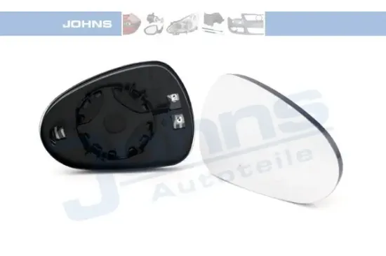 Spiegelglas, Außenspiegel rechts JOHNS 67 16 38-81 Bild Spiegelglas, Außenspiegel rechts JOHNS 67 16 38-81