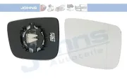 Spiegelglas, Außenspiegel rechts JOHNS 90 75 38-85