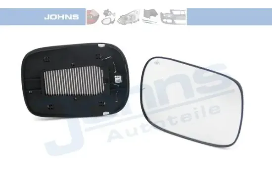 Spiegelglas, Außenspiegel rechts JOHNS 90 81 38-83 Bild Spiegelglas, Außenspiegel rechts JOHNS 90 81 38-83